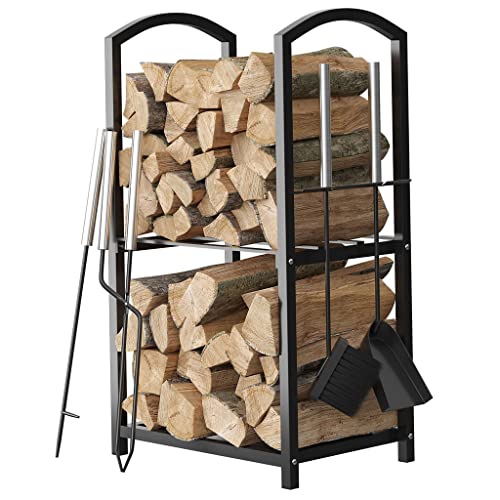List of Ten Best Indoor Firewood Rack Top Picks 2023 Reviews