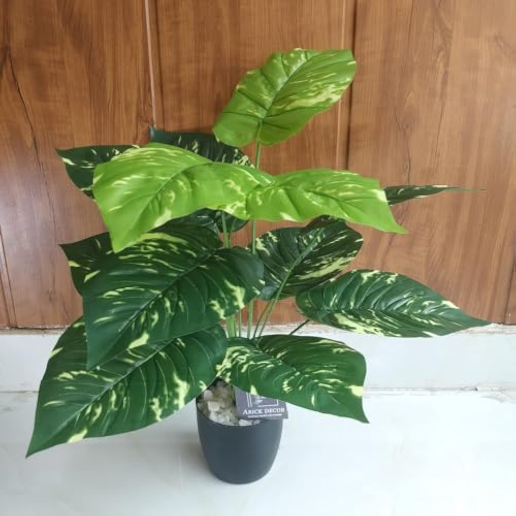 Artificial Money Plant Plastic Bunch, 55 cm