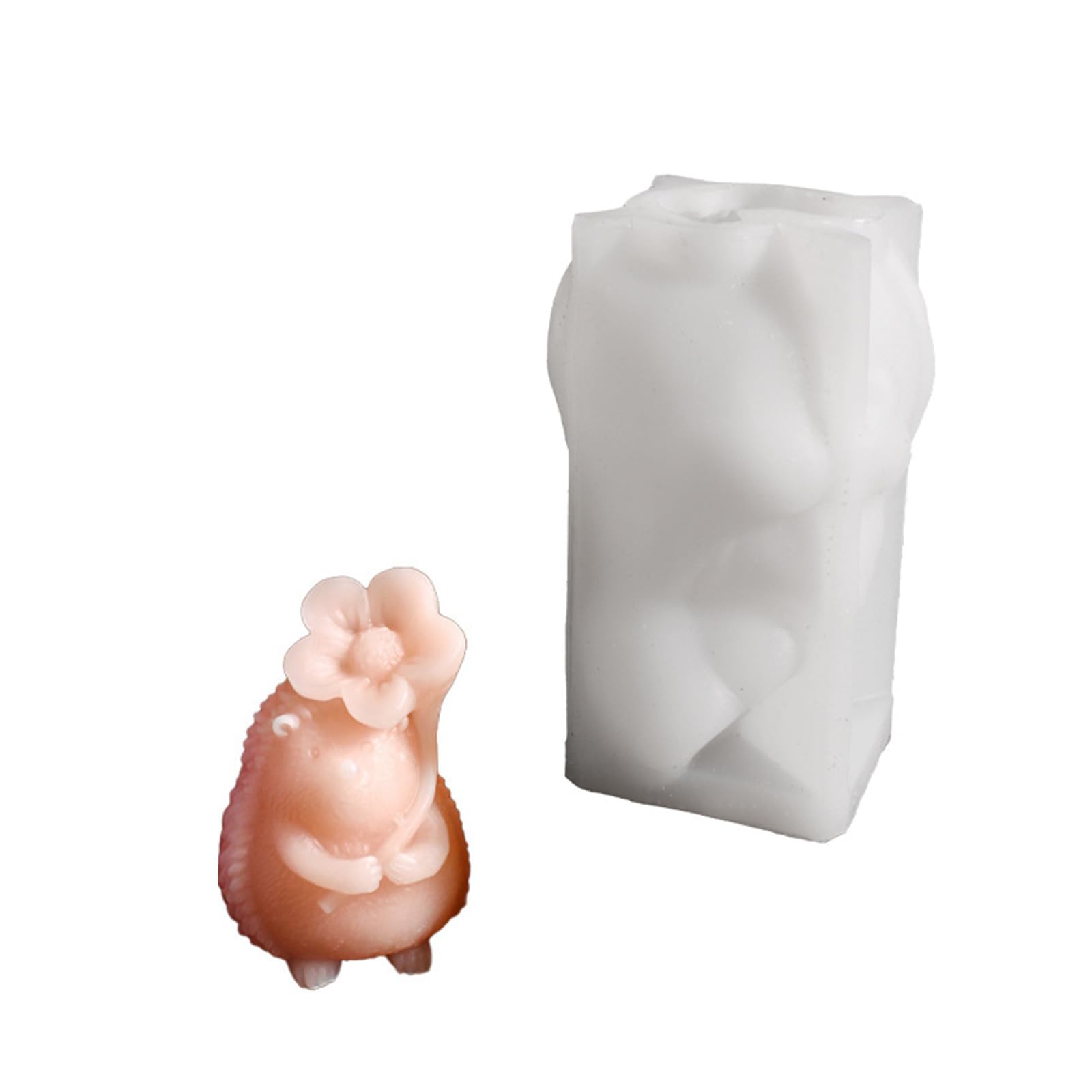 Sturdy Silicone Fashion Accessory for Hedgehog Shaped Candlesticks Portable for Personalize Decoration Hedgehog Silicone
