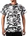 BACKBONE Mens Army Military Training Outdoor Boot Camp Running Short Sleeve Tee T-Shirt (City Camo, Medium)
