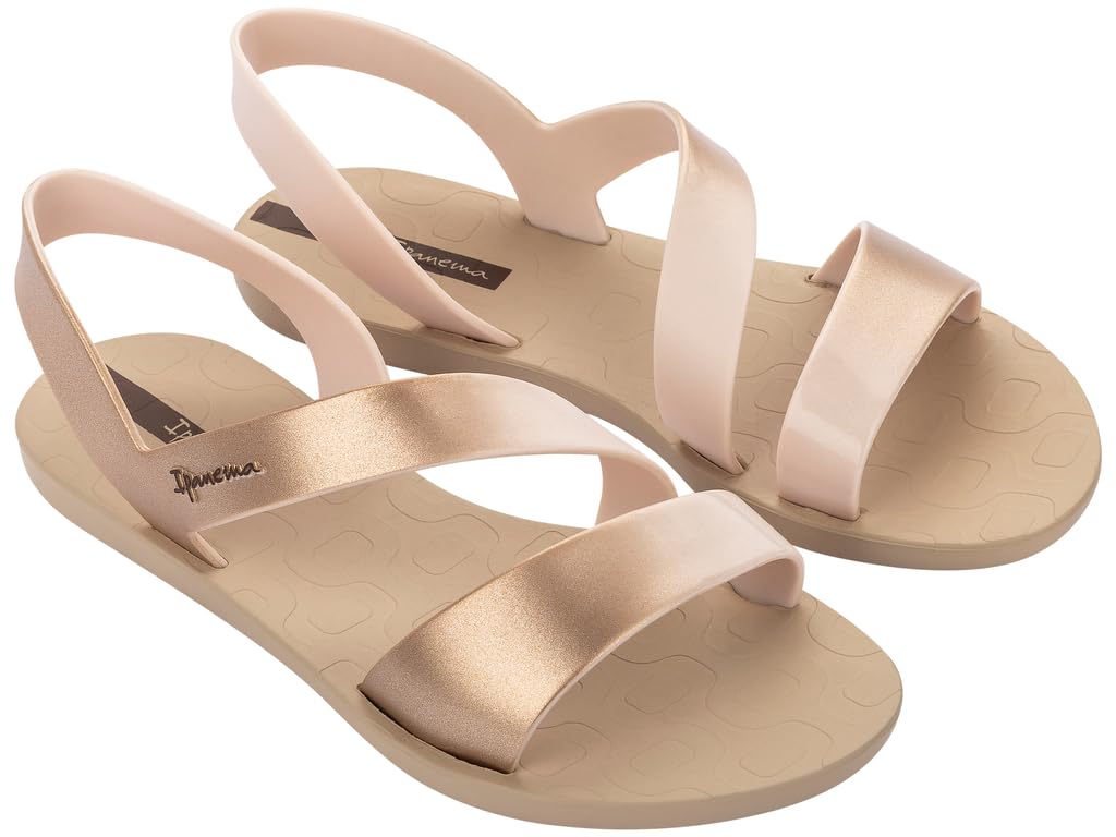 Ipanema Women's Vibe Sandal Fem Flip-Flop, Beige, 8.5 UK