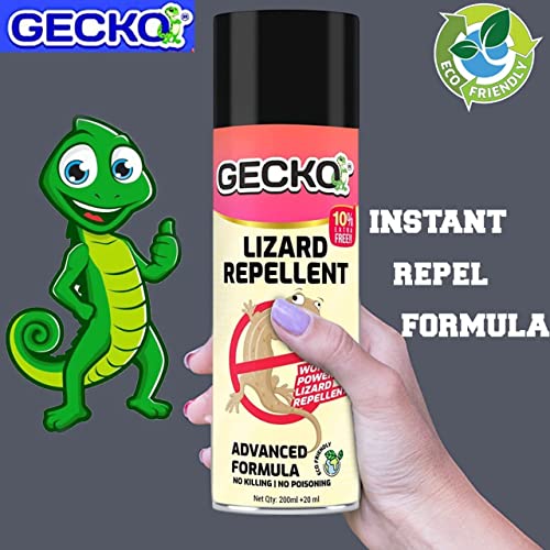Image of India's First Herbal Aerosol Lizard Repellent Spray | Plant-Based & Chemical-Free | Safe for Homes with Kids & Pets | Eco-Friendly Formula | Up to 60 Days Protection | 200ml | FORMULATION XX