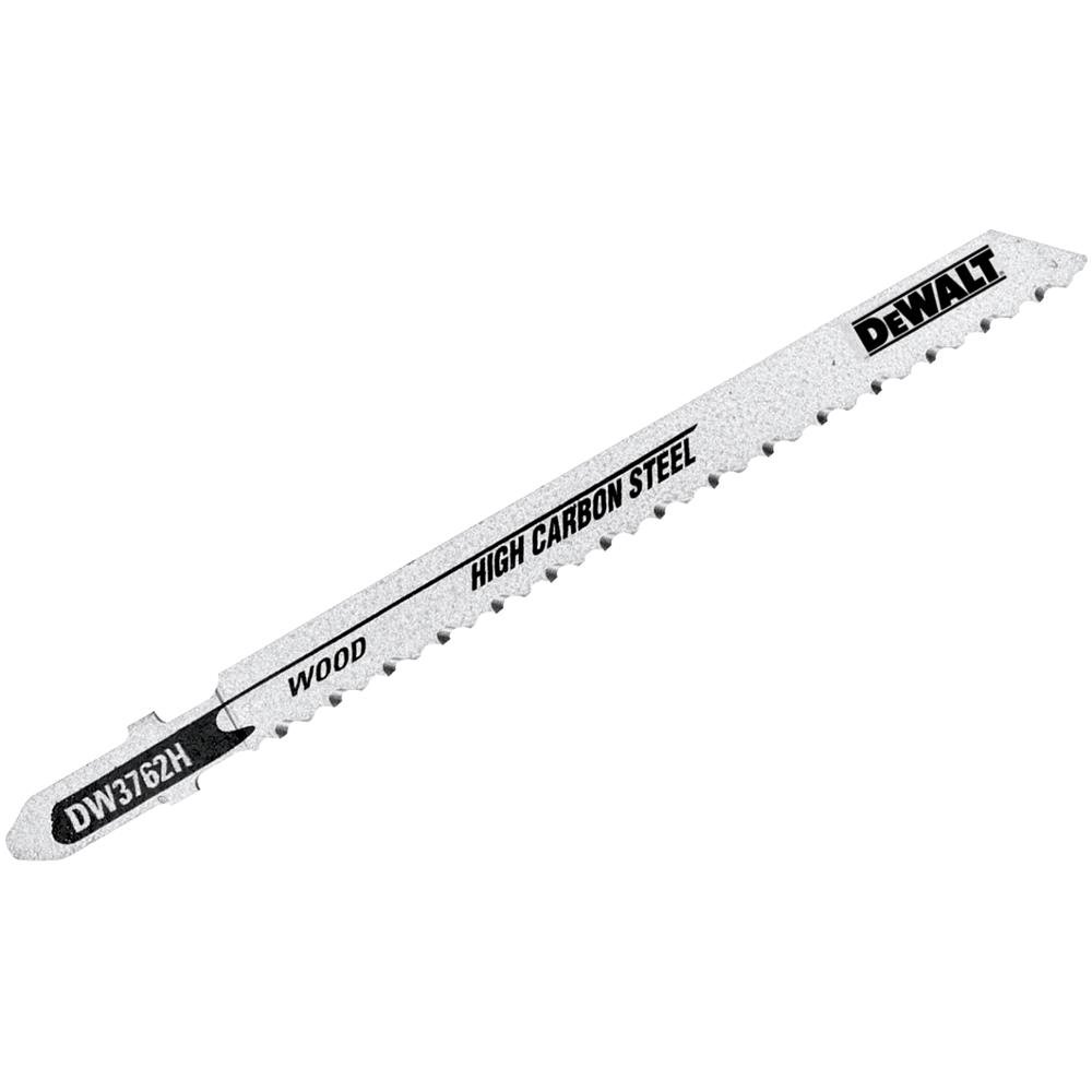 DEWALT DW3762-5 Stichsägeblatt, 10 TPI Laminat, Kobaltlegierung, Stahl, T-Schaft, 5 Stück