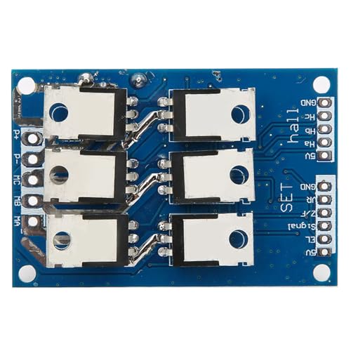 Controlador de Motor Sem Escova 12-36V 500W Controlador de Motor Sem Escova DC Placa de Driver do Co