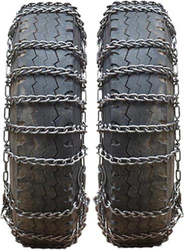 2pc Snow Chains for Semi Trucks Snow Chains for Car Tires Universal Metal Tire Chains for SUV Trucks Pickup Trucks Semi Trucks Van Dually Trucks ATV Light Truck 9mm_295/70R22.5 9mm 11R22.5