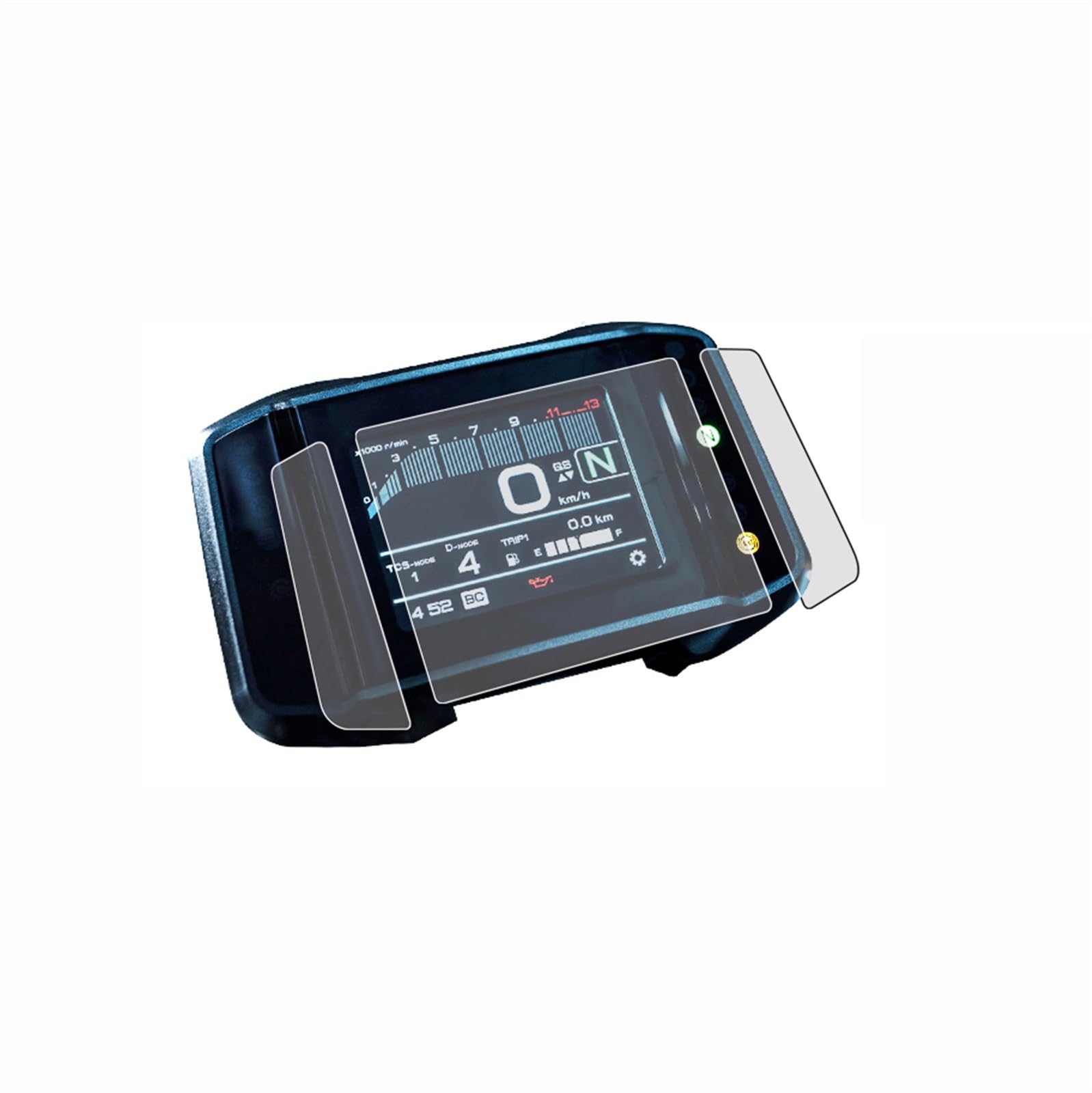 Motorrad Zubehör Instrument Dashboard Tacho Schutz Film Bildschirm Für Y&amaha MT09 MT-09 MT 09 2021 Zubehör (Color : 2pcs)