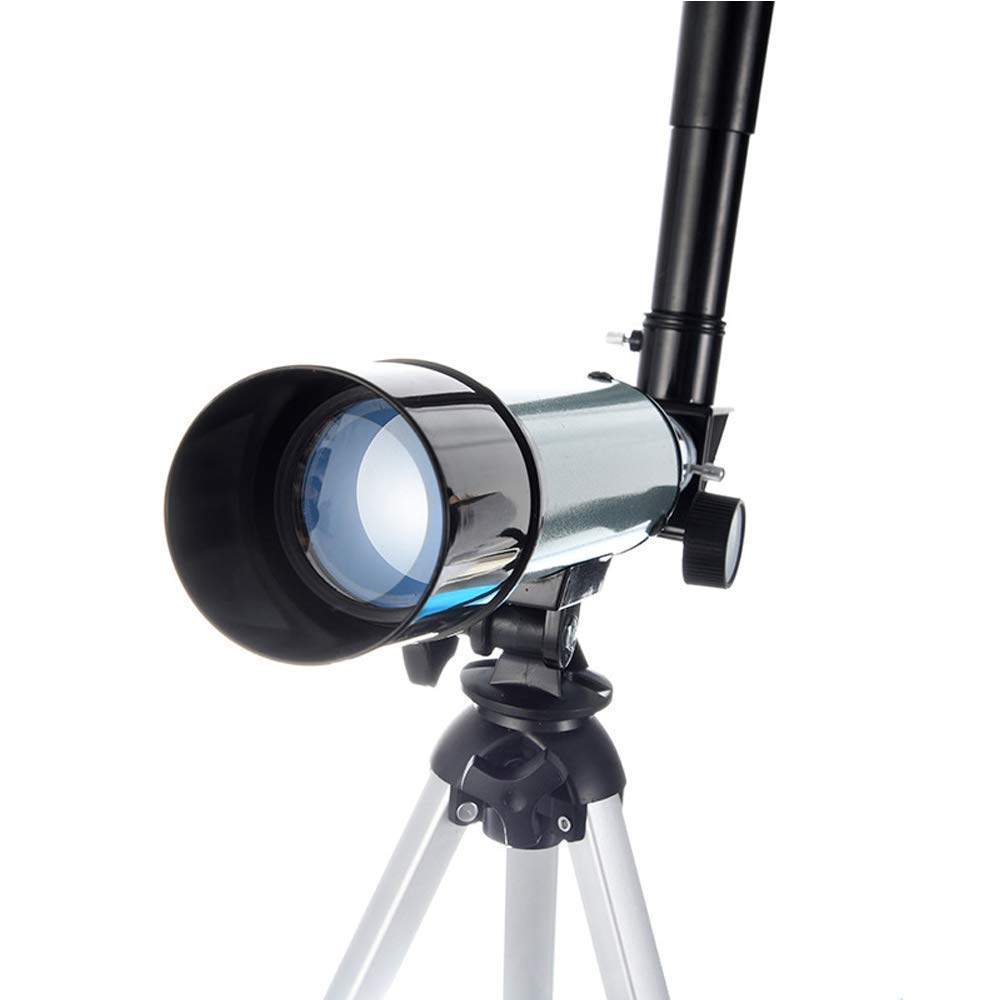 Teleskop dla dorosłych Dzieci dla początkujących, apertura 50 mm BAK4 Prism FMC Teleskop soczewkowy do astronomii Astronomiczny teleskop refraktorowy 360 mm z adapterem do smartfona i statywem do