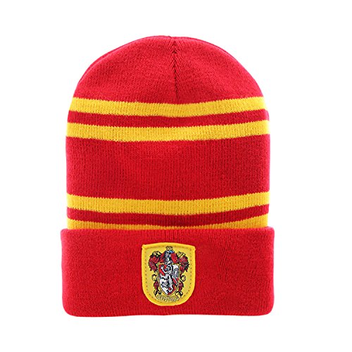 Cinereplicas Men's Beanie, Gryffondor Rouge, Uniq