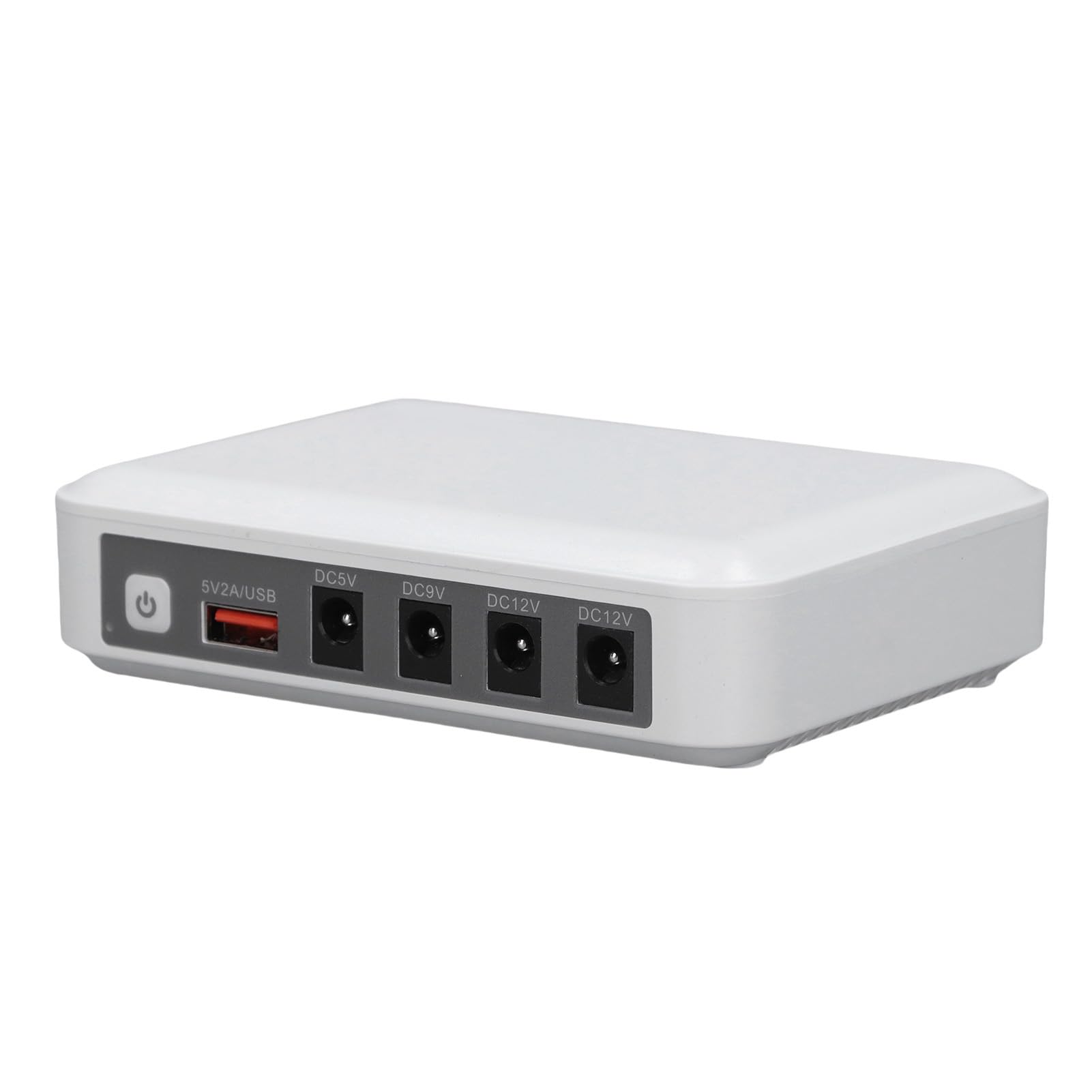 Batteria di Backup Alimentazione di Emergenza 6000MAH 5V 9V 12V con Indicatore LED Monitoraggio della Batteria Compatibile con Smartphone e Router Moderni (Spina europea)