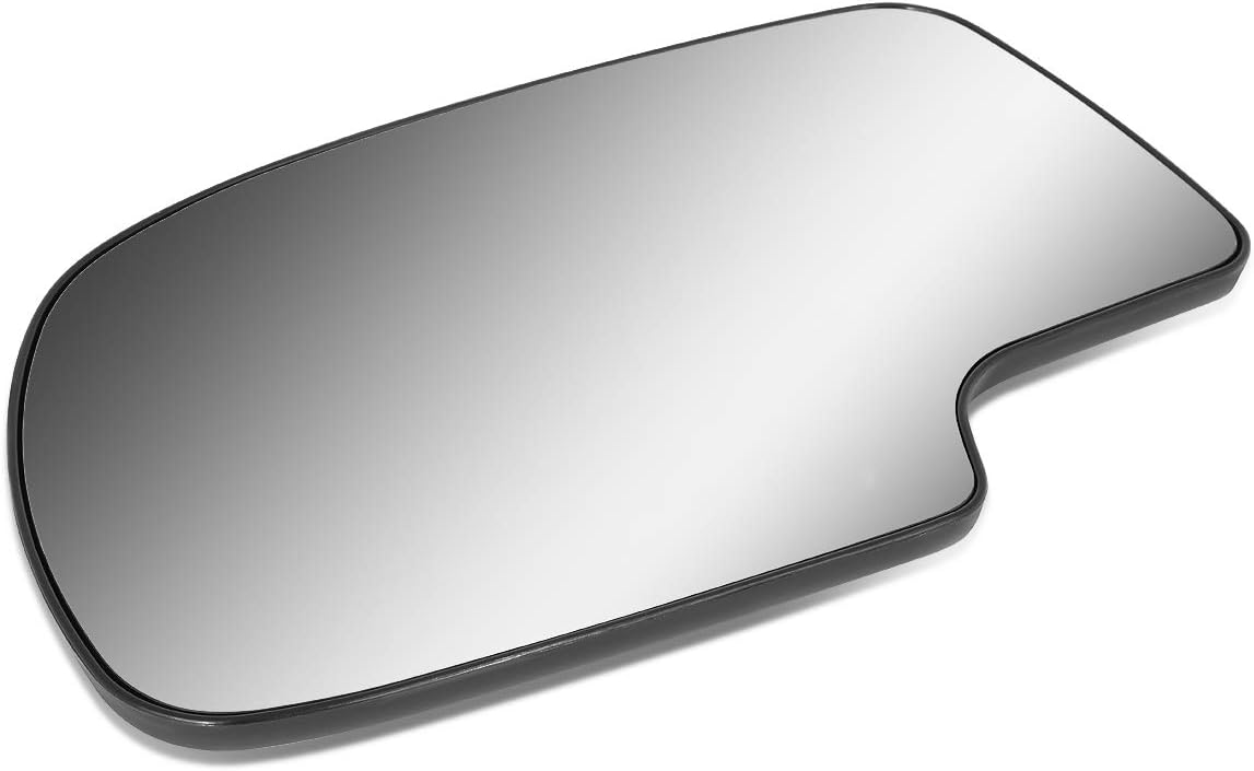 Auto Dynasty Driver Left Side Door Rear View Mirror Glass Lens Replacement Compatible with 2000-2006 Silverado/Tahoe/GMC Sierra/Yukon