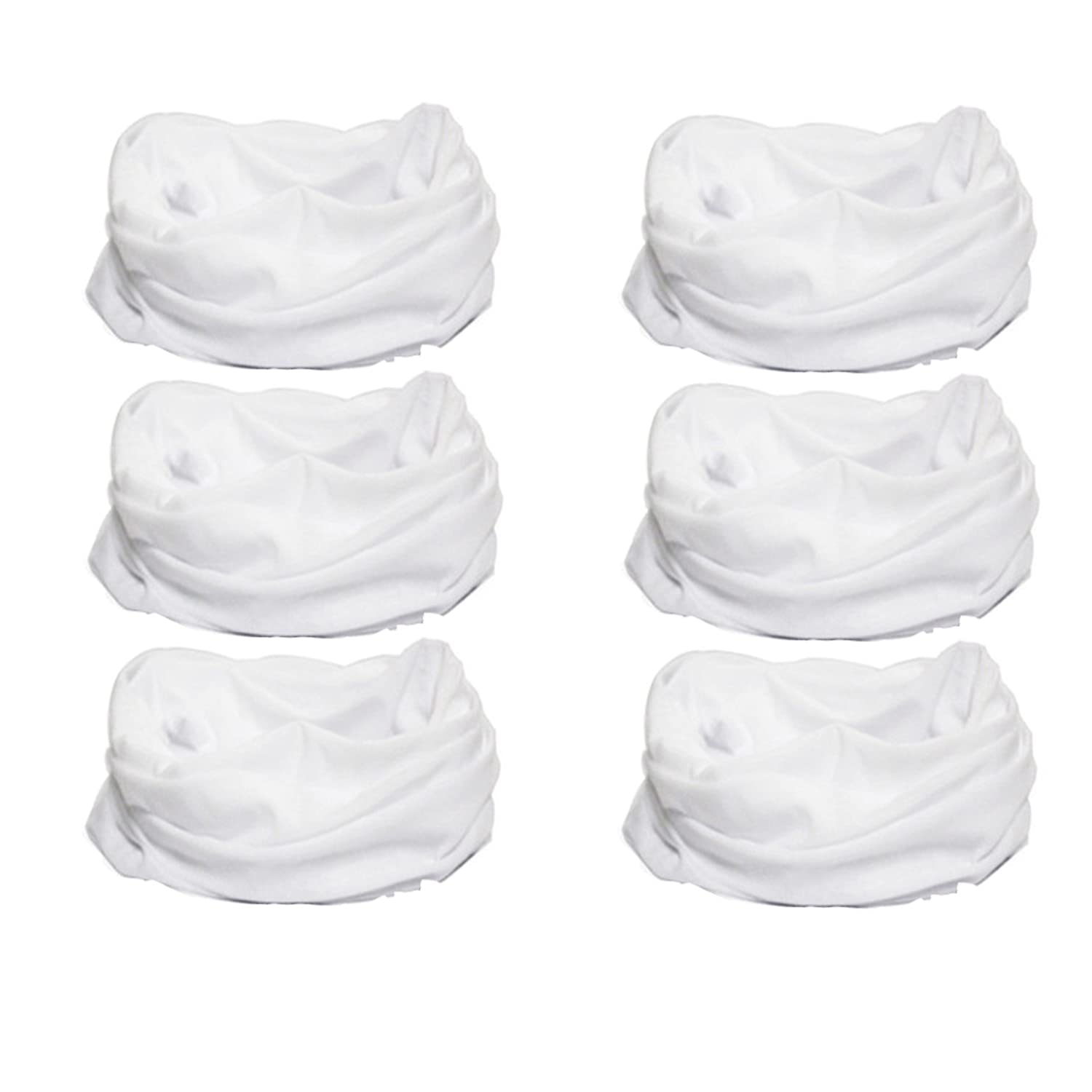 Mens Head Cover Band Bandana Stretch Hair Style Japanese 6 White b-image-32