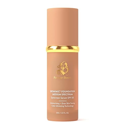 Bio Mimic Foundation Medium Spectrum by Forever Bloom; Protecting from