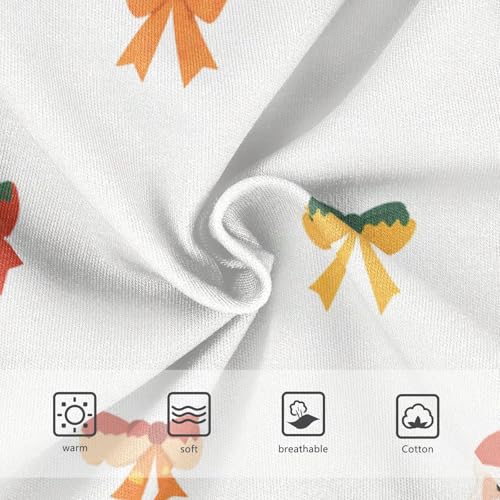 Girls' Cotton Panties Briefs Underwear for Girls Christmas Bows3