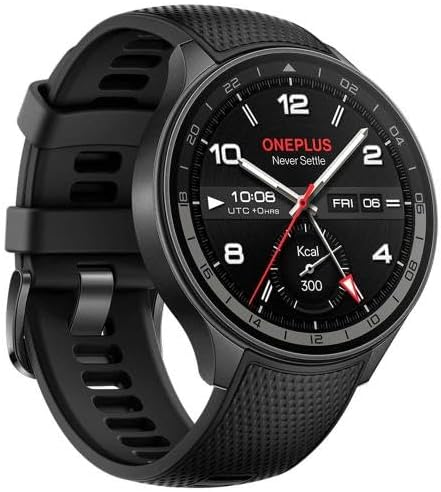 OnePlus Watch 2R Gunmetal Gray, side view