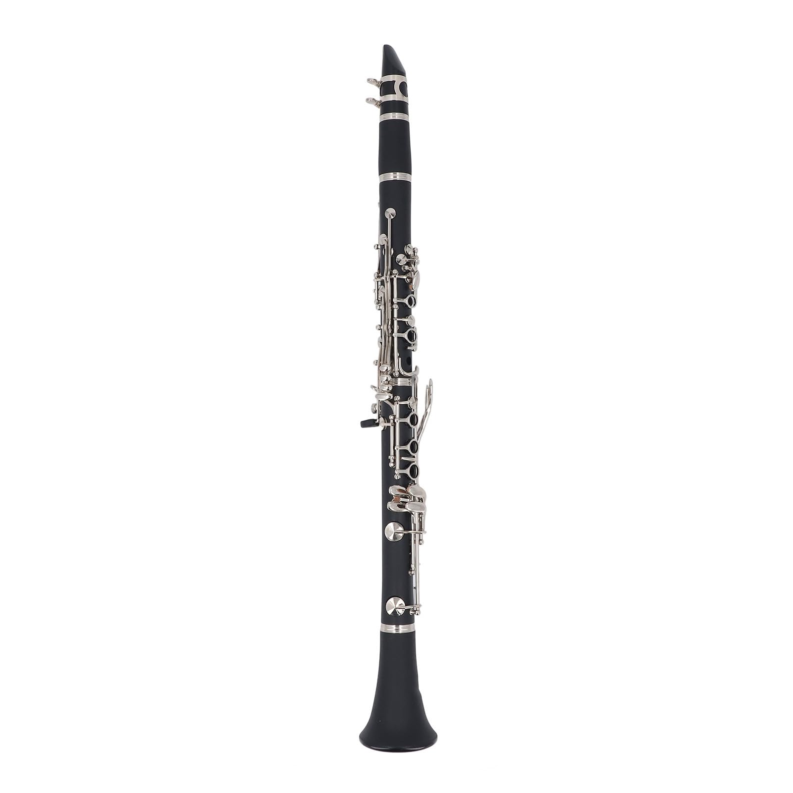 Dilwe Clarinetto in Sib, Strumento per Studenti in Plastica Ingegneristica con 17 Tasti, Perfetto per Esercitazioni con la Band per Principianti e Lezioni di Musica