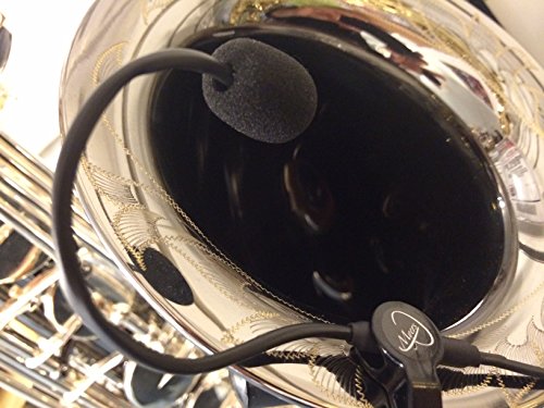 Myers Pickups The Feather Tenor Sax Pickup with Flexible Micro-Gooseneck