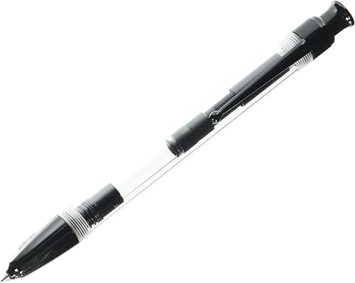 Miniatura 2 de Monteverde Demostración líquida de un solo toque, resina transparente, retráctil, punto fino, mira los niveles de tinta con flujo de pluma