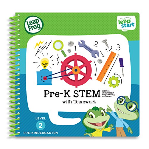 LeapFrog LeapStart Pre-K activity book bundle STEM read and write - 3