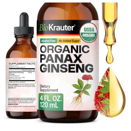 Korean Red Ginseng Extract - Promotes Natural Energy, Cognitive Supplement, & Immune Support Ginseng Liquid Mix - Natural Panax Ginseng Herbal Drops - Vegan, Non-GMO 2 fl. Oz.