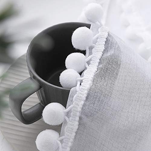 MIULEE 2 Panels Sheer Curtains Voile Transparent Curtains Voile Bedroom Ultra Soft Voile Kid Windows Balcony Decor Living Room Grommet Top 55inches Wx57inches L 140cmx145cm White