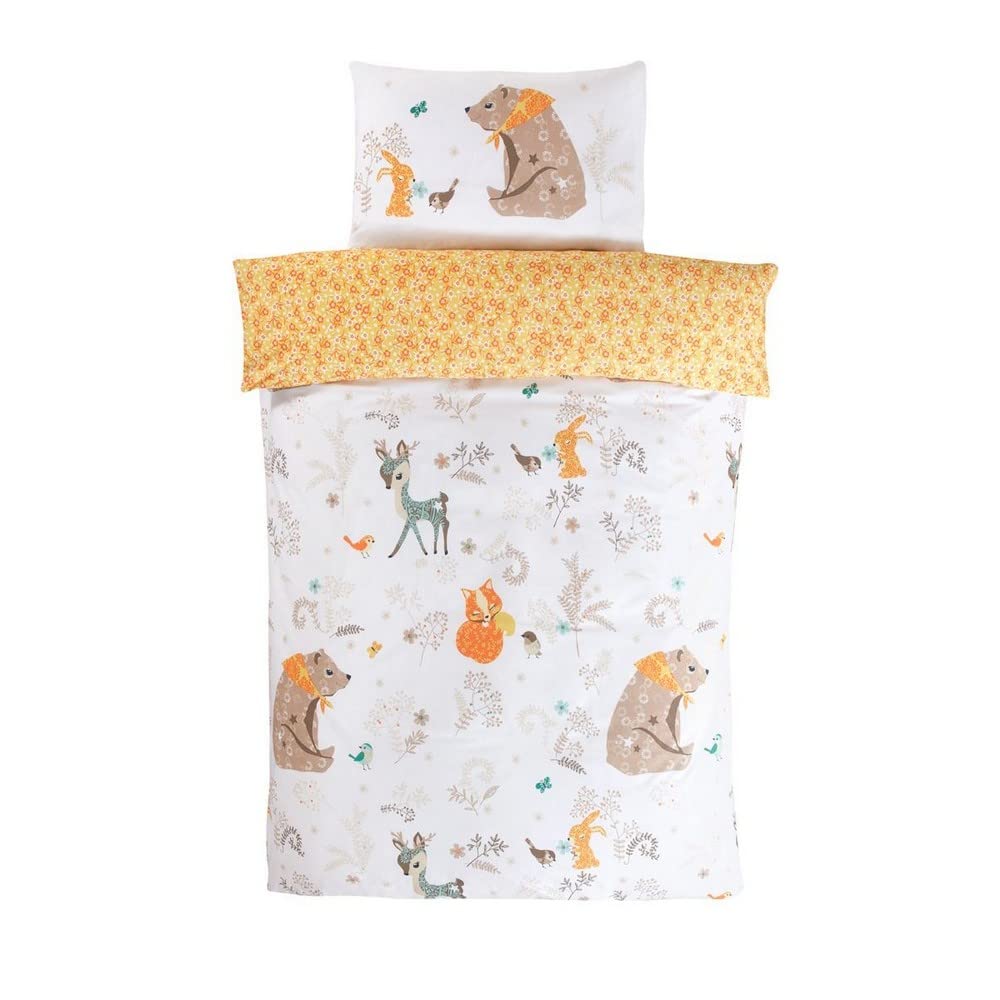 Rapport Home Woodland Friends Single Duvet Cover and Pillowcase Set