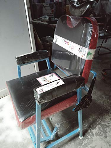 Image of RAJ CHAIR Salon Chair with PVC 6 Shu and Key, Screw Available in (fix , Movable Back Chair and Movable (L) Machine Spare Part)