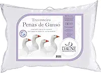 Travesseiro 50x70 100% Penas De Ganso Daune