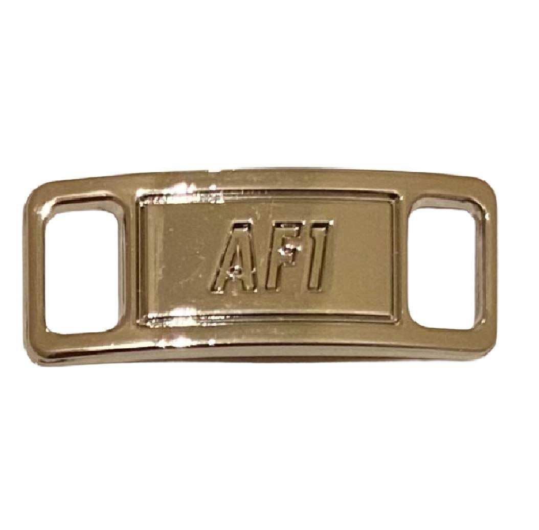 af1 tag silver