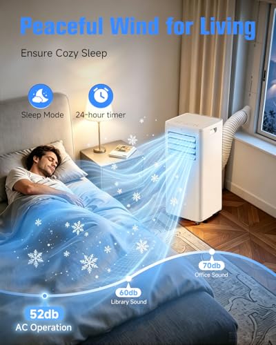 Image of Portable Air Conditioner,3-in-1 Cooling Unit with Dehumidifier 12000BTU