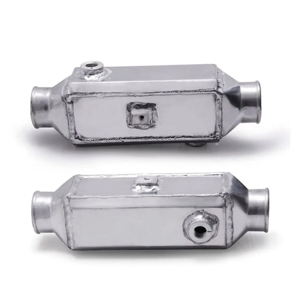 Intercooler aluminiowy Uniwersalny, w całości aluminiowy 13,75" x 4,75" X4" Turbo montowany z przodu barek typu woda-powietrze i intercooler płytowy TK-SL5047(Polished)