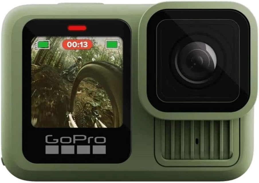 GoPro Limited Edition HERO13 Black in Forest Green - Waterproof Action Camera with 5.3K60 Video, 27MP Photo (Forest Green)