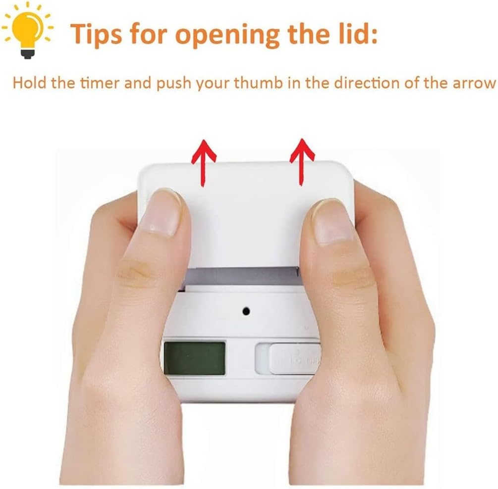 Timer Practical Kitchen White TIME Management Cooking Alarm Clock Gadgets