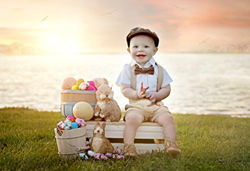 Born To Love Baby Boy's Hat Tan And Brown Driver Cap Boys Tweed Page Baby Kids Unisex Nb 43Cm 3 To 6 Months #TOP1