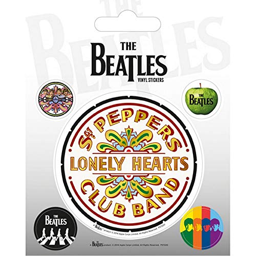 Les autocollants Sgt. Peppers des Beatles