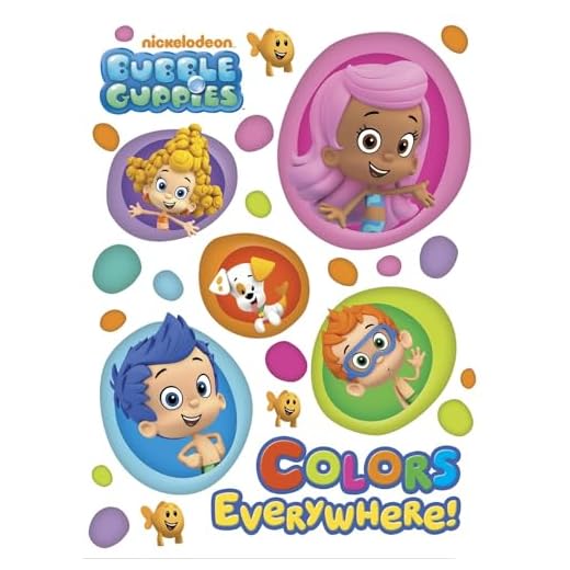 Colors Everywhere! (Bubble Guppies) (Board Book)