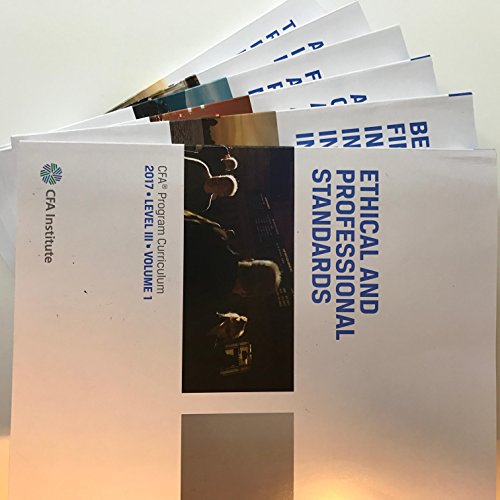 2017 CFA Program Curriculum Level III Volume 1 1942471793 Book Cover