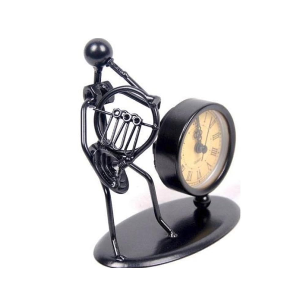 GEWA Skulptur mit Uhr Waldhorn