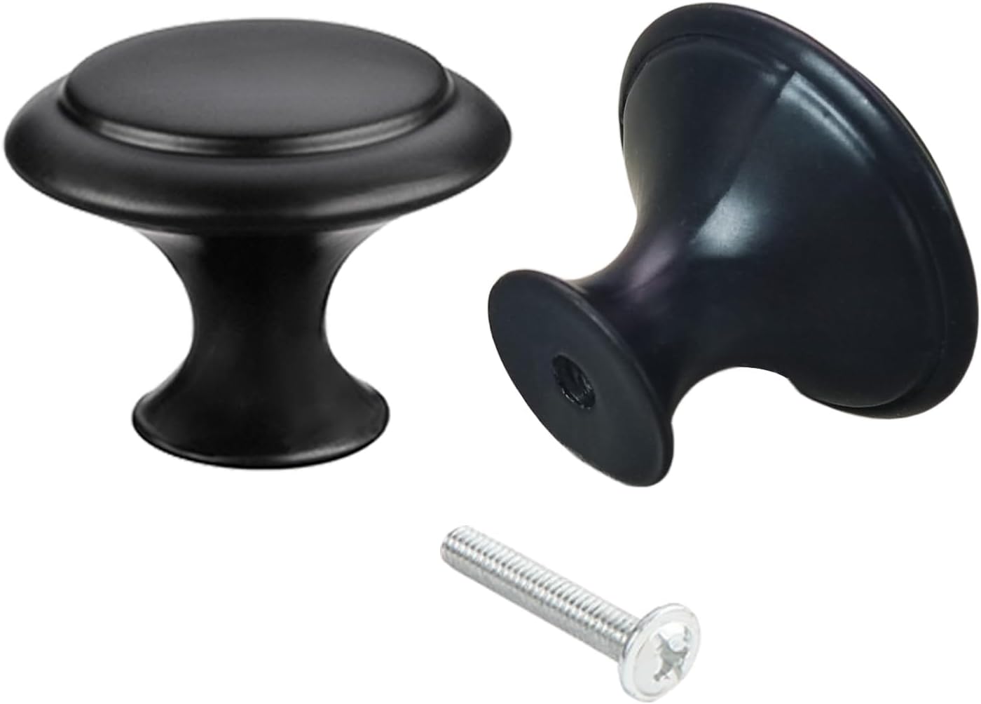 20 Pieces Cabinet Knobs Drawer Handles 29mm Drawer knobs Zinc Alloy Dresser Knobs with 20pcs Screws for Cabinet Door