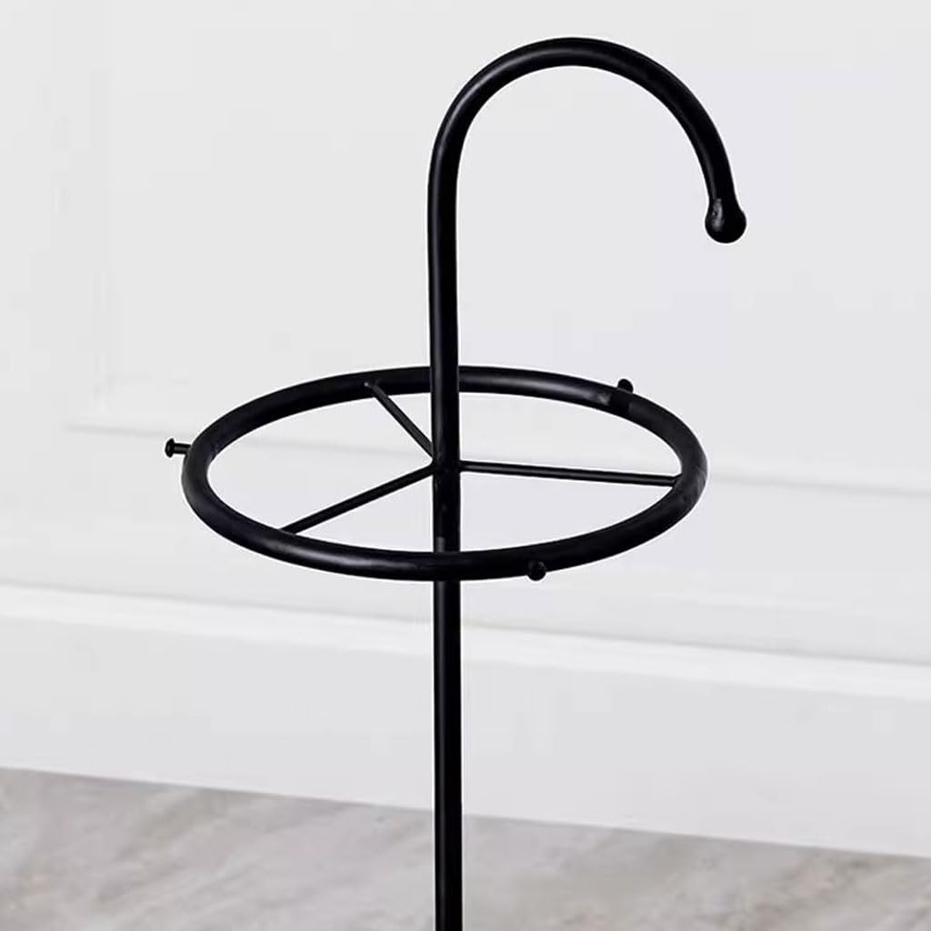 Creative Metal Free-standing Umbrella Stand for Entrance - Universal Holder for Long & Short Umbrellas, Stylish Cane Storage, Durable Household Umbrella Barrel
