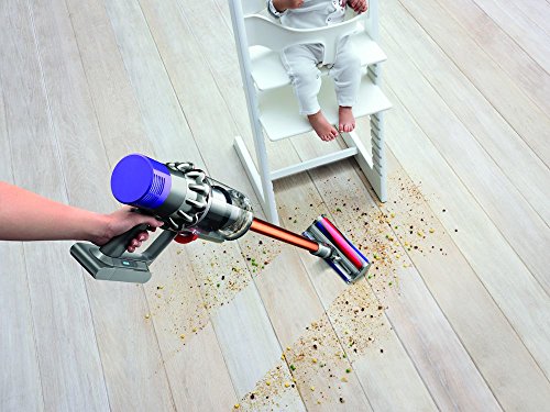 Dyson Cyclone V10 Absolute beutel- und kabelloser-/Softwalze/Handstaubsauger (inkl. 3 Elektrobürsten mit Direktantrieb… - Image 3