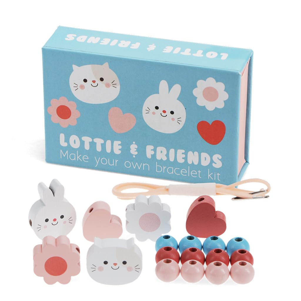Rex London Wooden Bead Bracelet kit - Lottie and Friends