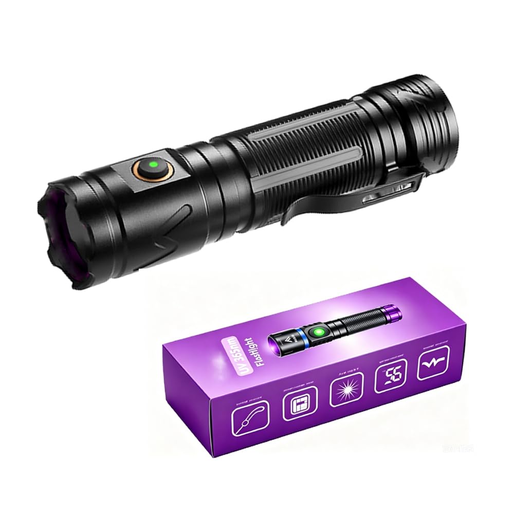 Minsk UV Black Flashlight Black Light LED 365 NM-Small