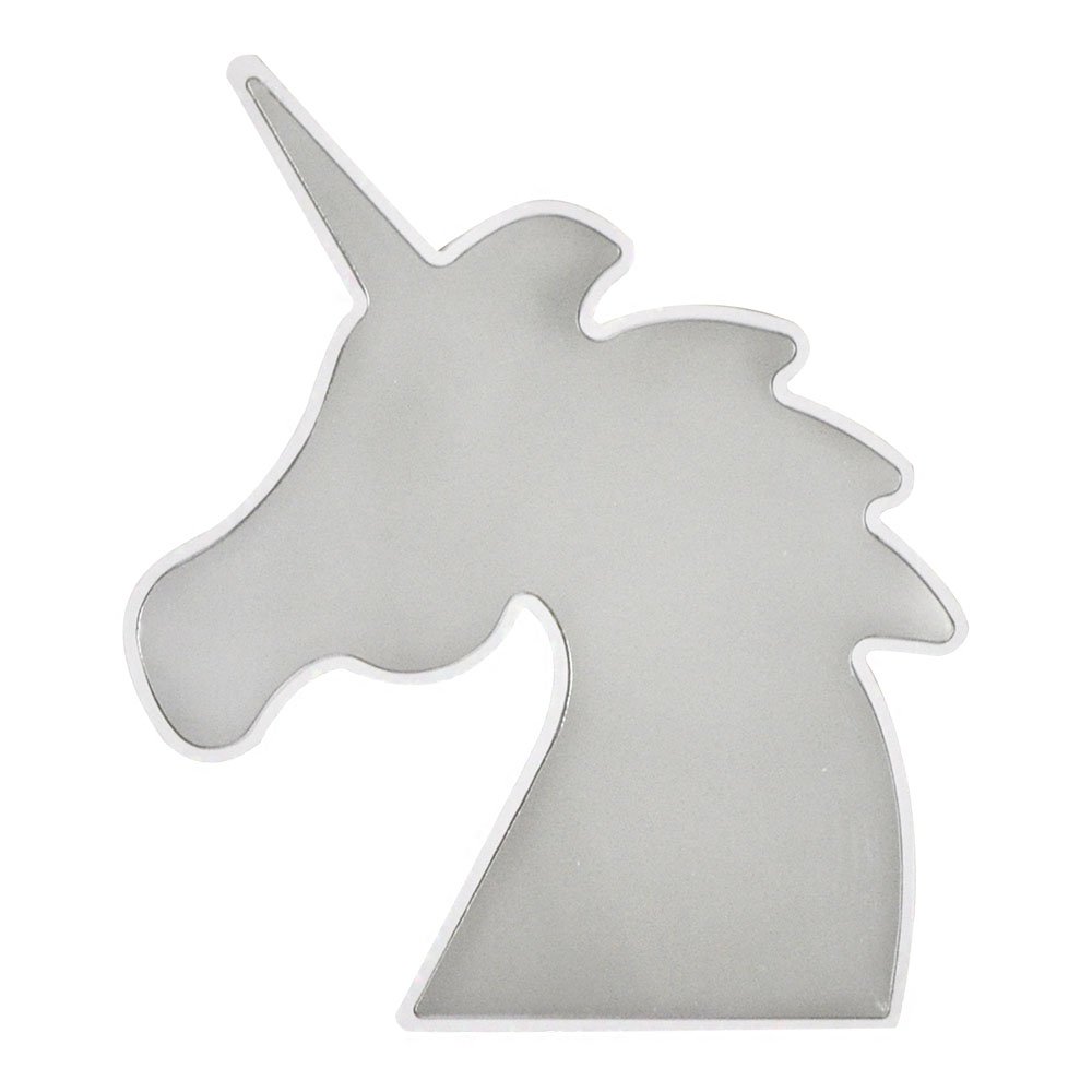EZ Life 3D LED Light Up Unicorn Table Top Showpiece - PVC Red - Best Kids Gifts for Boys or Girls Party - Lights for Bedroom Kids Room - Pack of 1