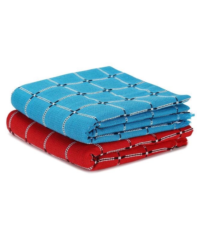 Premium Cotton Bath Towels Pack of 2 – Large Size 76 cm x 152 cm (30 x 60 Inches) | Ultra Soft, Highly Absorbent & Quick Dry Bath Towels for Men & Women | Bathroom, Gym & Spa Use-image-36