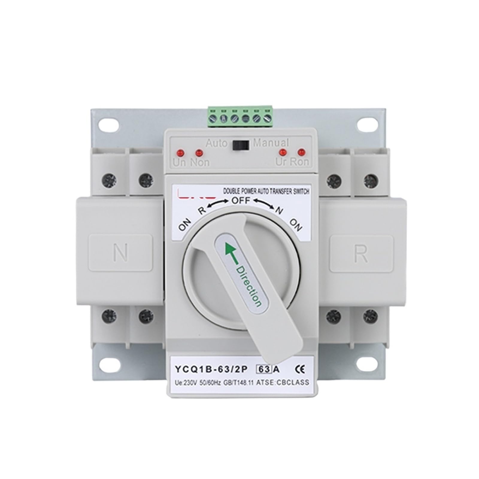 Commutateur de transfert automatique double alimentation inverseur source 2P 63A - 4