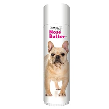 The Blissful Dog UNSC-50OZ-FAWFBD French Bulldog Fawn Unscented Nose Butter, 50 oz