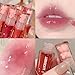 6Pcs Bear Lip Glaze Jelly Lipstick, Liquid Lipstick Cute Bear Lipgloss Moisturizing Lip Stain Plumping Water Lip Gloss Waterproof Long Lasting Cheek Rouge Tint Cosmetics Beauty Makeup