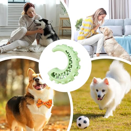 Hundespielzeug zum Zahnen | Tintenfisch Tentakel Zähne Kauspielzeug – befüllbares Lebensmitteldesign, Zahnreinigungszubehör für Indoor-Spiel, Kistentraining