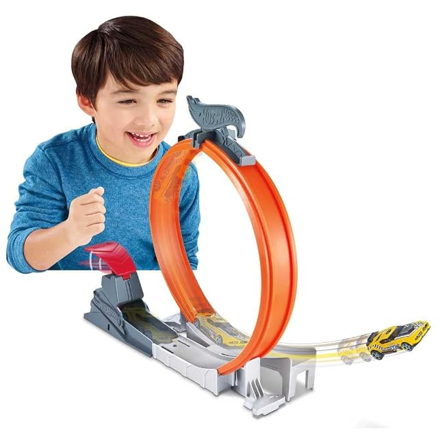 Foto 2 de 4 de Hot Wheels Loop Star, pista de coches de juguete (Mattel FTH82)
