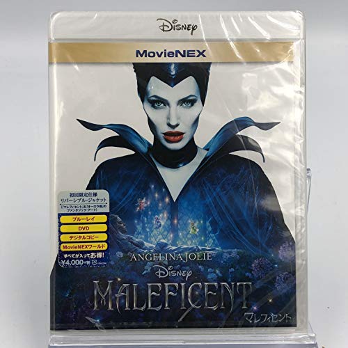 初回限定仕様リバーシブル・ジャケット マレフィセント MovieNEX [ブルーレイ+DVD+デジタルコピー(クラウド対応)+MovieNEXワールド] [Blu-ray]のサムネイル